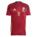 Maillot de foot Belgique Youri Tielemans #8 Domicile vêtements Europe 2024 Manches Courtes